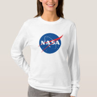 Iconic NASA Women’s L/S T-Shirt (Rocket White)