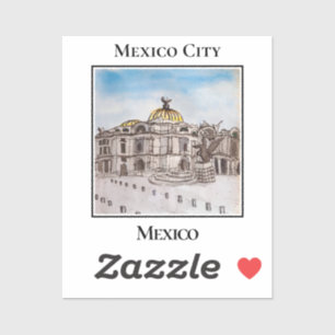 Iconic Palacio de Bellas Artes in Mexico City