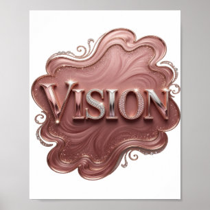 Iconic Pink VISION Poster