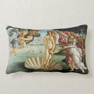 Iconic Sandro Botticelli The Birth of Venus Lumbar Cushion