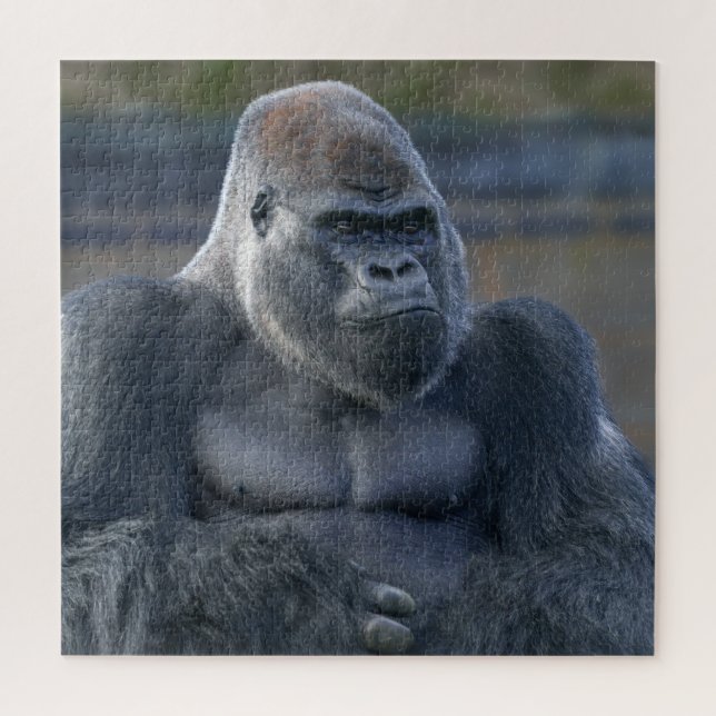 Iconic Silverback Oumbi Jigsaw Puzzle (Vertical)