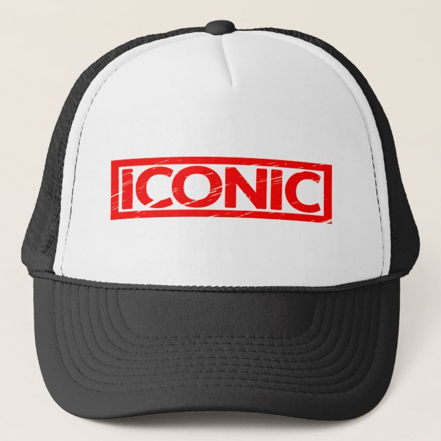 Iconic Stamp Trucker Hat (Front)