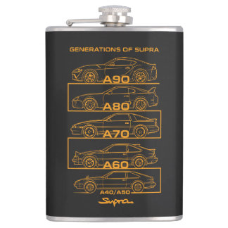 Iconic Supra Silhouette Original Design Hip Flask