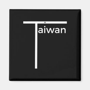 Iconic Taiwan Badminton Team Inspired Funny Flag D Magnet