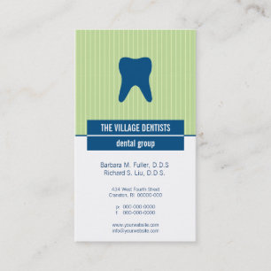 Iconographic Dental Appointment Card