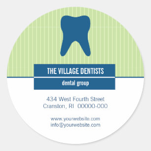 Iconographic Dental Promotional Sticker
