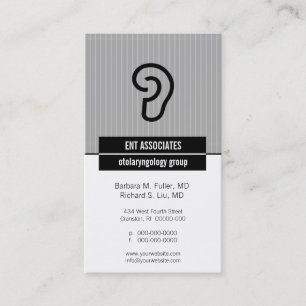 Iconographic Ear Appointment Card