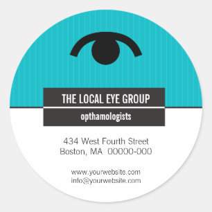 Iconographic Optical Promotional Sticker