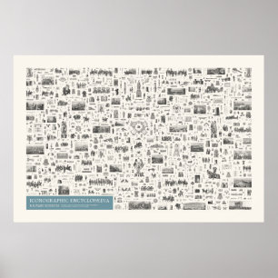 Iconography - Military Sciences Figures Poster