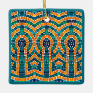 ICONS MOSAIC Ceramic Square Ornament