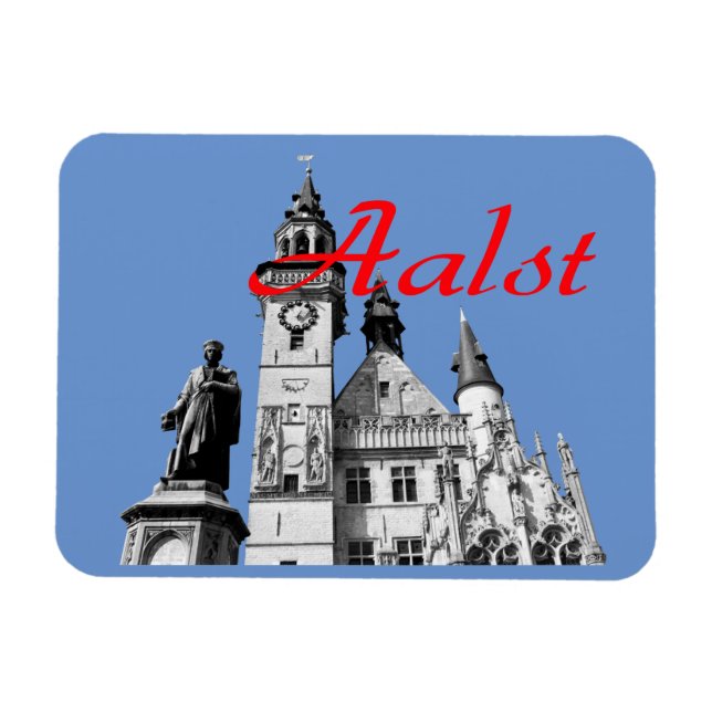 Icons of Aalst, Belgium Magnet (Horizontal)