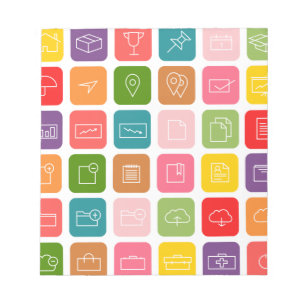 icons vector notepad