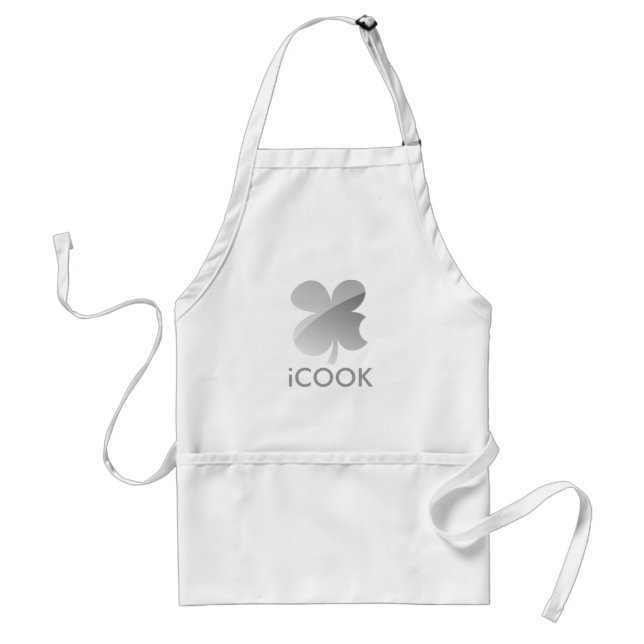 iCook Apron | Mac logo parody (Front)