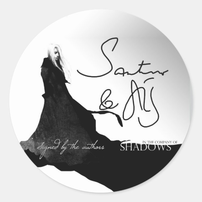 ICoS bookplate, signed by authors Classic Round Sticker (Front)