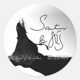 ICoS bookplate, signed by authors Classic Round Sticker