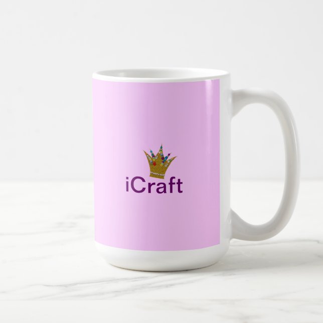 iCraft Pink Mug (Right)