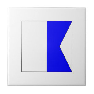 ICS Flag A Ceramic Tile