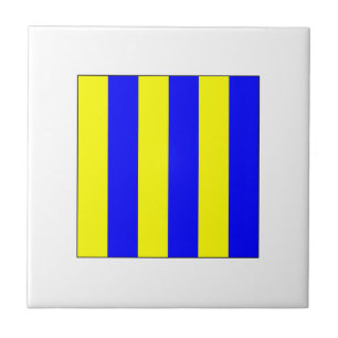 ICS Flag G Ceramic Tile