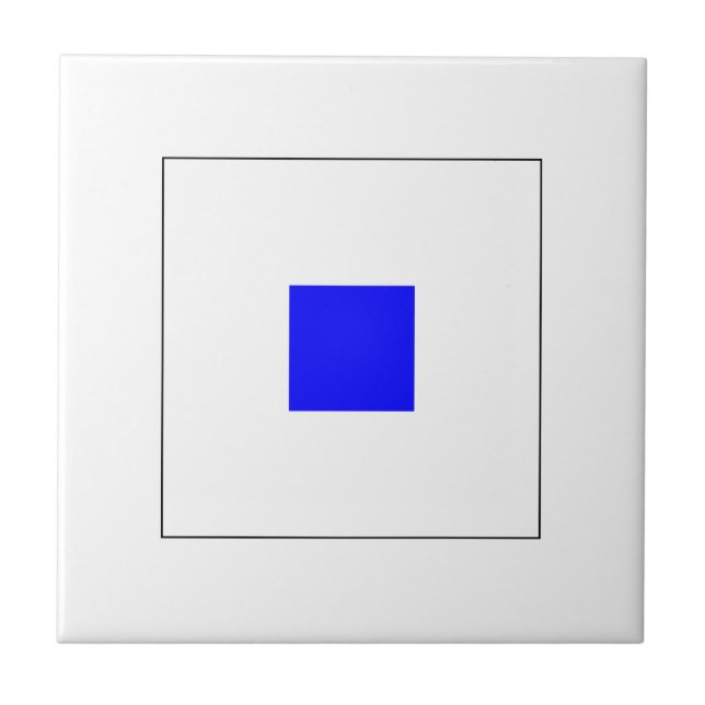 ICS Flag S Ceramic Tile (Front)