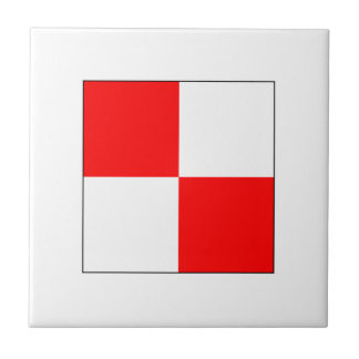 ICS Flag U Ceramic Tile