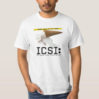 ICSI: Ice Cream Scene Investigation Funny Tee