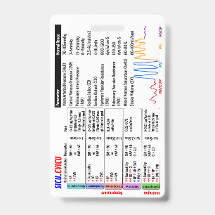 ICU Badge Buddy ID Badge