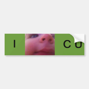 ICU BUMPER STICKER