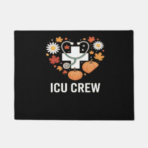 icu crew Classic T-Shirt Doormat