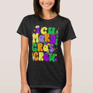 Icu Mardi Gras Crew Nurse Funny Carnival Party Men T-Shirt
