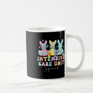 Icu Nurse Bunny Intensive Care Unit Nurse Easter D Coffee Mug