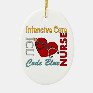ICU - Nurse Ceramic Ornament