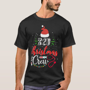 ICU Nurse Christmas Crew Cute Xmas T-Shirt