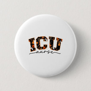 Icu Nurse Halloween Critical Care Ccu Intensive Ca 6 Cm Round Badge