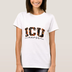 Icu Nurse Halloween Critical Care Ccu Intensive Ca T-Shirt