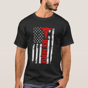 Icu Nurse Intensive Care Rn Registered Critical Ca T-Shirt