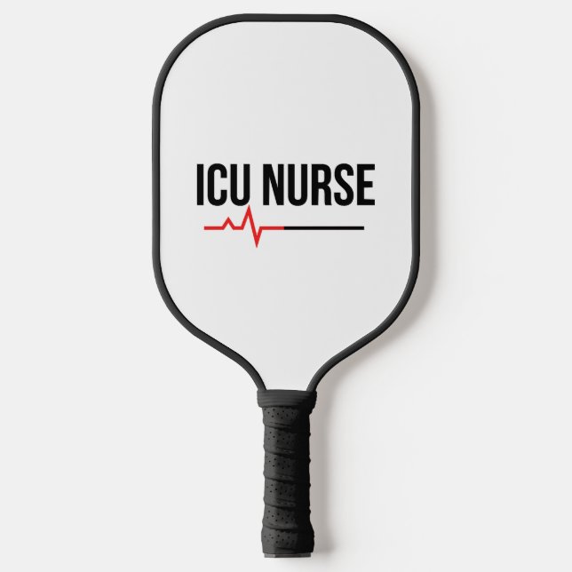 ICU Nurse Pickleball Paddle (Front)