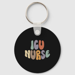 ICU Nurse Proud Career Profession Key Ring