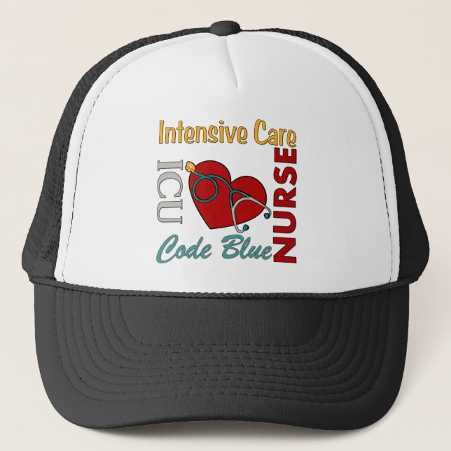 ICU - Nurse Trucker Hat (Front)