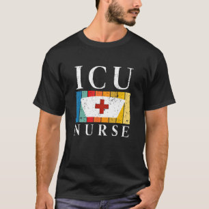 ICU Nurse Work School Nursing Team Squad Women T-Shirt