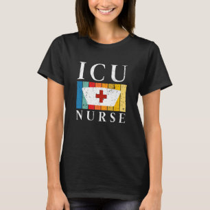 ICU Nurse Work School Nursing Team Squad Women T-Shirt
