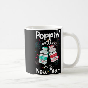 Icu Nurses New Year Eve 2025 Pn Bottles Cu Er Nurs Coffee Mug