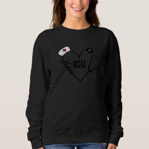 Icu Registered Nurse Intensive Care Unit Rn Staff Sweatshirt