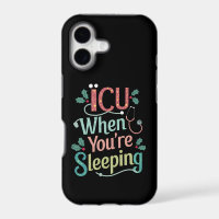 ICU When You're Sleeping ICU Nurse Christmas