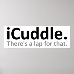 iCuddle Funny Poster