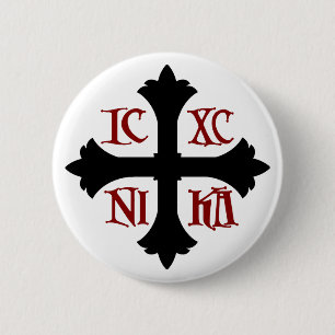 ICXC NIKA Cross Button