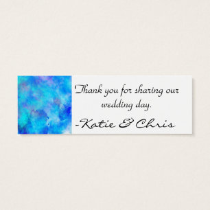 Icy Blue Abstract Design