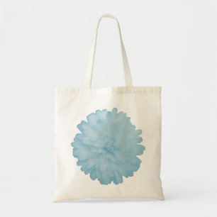 Icy Blue Marigold Tote Bag