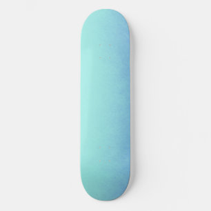 Icy Blue Ombre Skateboard
