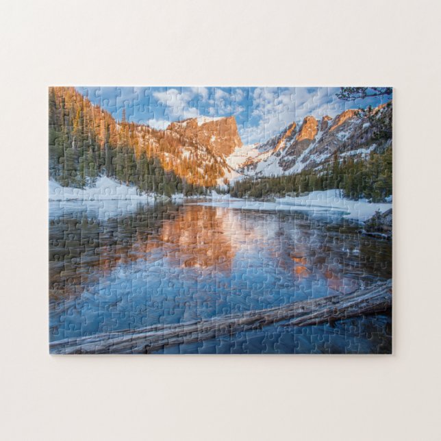 Icy Dream Lake Jigsaw Puzzle (Horizontal)
