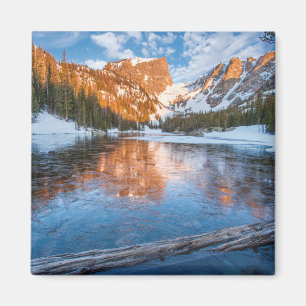 Icy Dream Lake Magnet